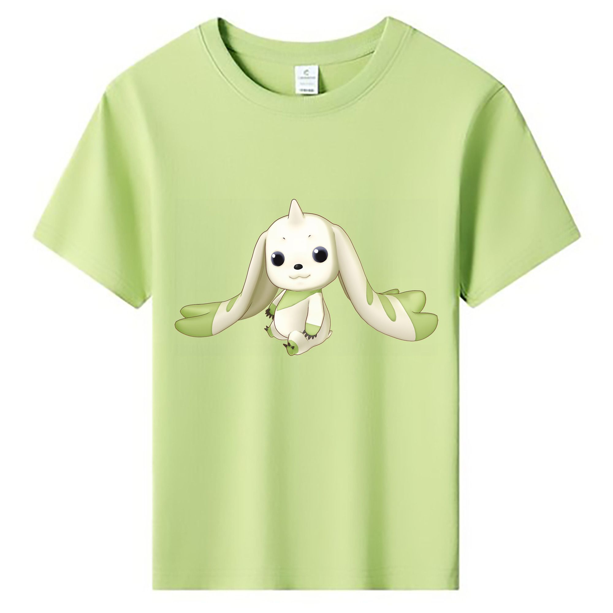 （画像用） Digimon デジタルモンスター/デジモン 綿100％キッズTシャツ（フロントプリント）